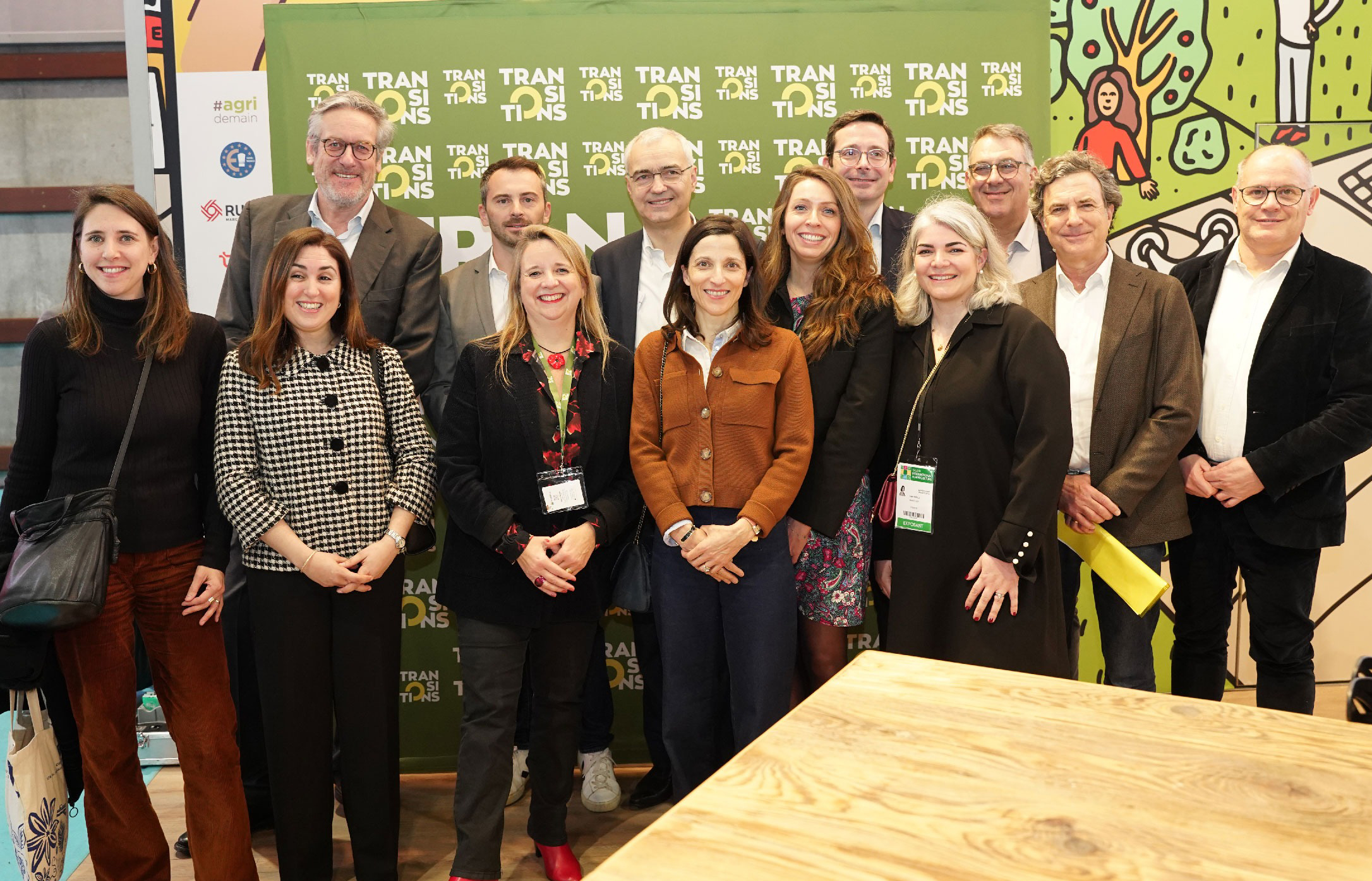 Table d'hôte TRANSITIONS au SIA ©Bertrand Boissimon