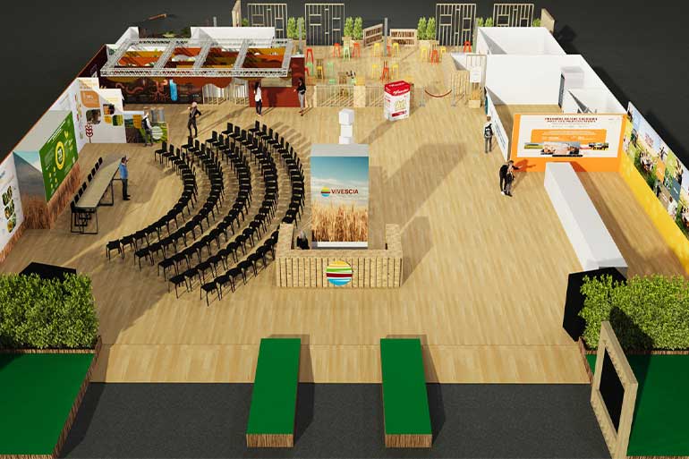 Maquette du Village VIVESCIA à la foire de Châlons en Champagne – Edition 2026